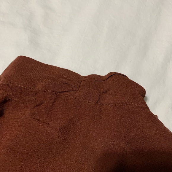 NWOT Topshop Rust/Burnt Orange Long sleeve Top - Picture 11 of 11
